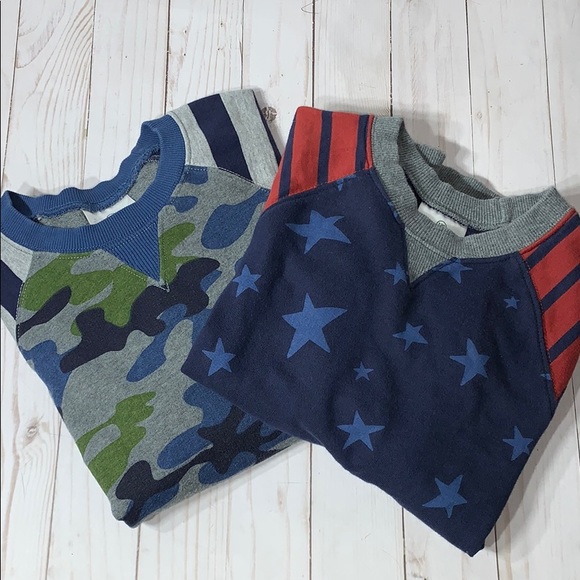 Hanna Andersson Other - Hanna Anderson bundle of 2 sweatshirts boys size 8